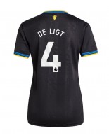 Manchester United Matthijs de Ligt #4 Kolmaspaita Naisten 2025-26 Lyhythihainen